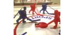 Table de jeu dome hockey à tiges noire