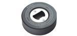 Hockey puck bottle opener