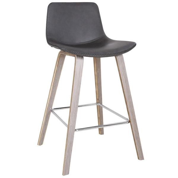 Dylan Modern Barstool With Grey Seat, Funny Bar Stools Image