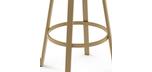 Tabouret de bar vert retro Wembley designer