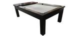 Dessus de dîner conférence Mensa noir pour table billard