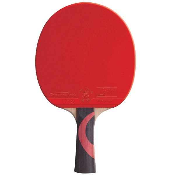 8 Star ping pong paddle with case and 2 balls