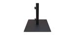 Base de parasol jardin carrée plat 18 pouces 35 lbs