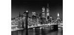 Brooklyn Bridge picture frame canvas 45 x 69 inches