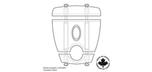 Système de support parasol jardin pour balcon ou patio
