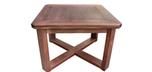 Danish style poker card game table in Walnut finish
