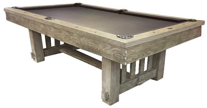 Majestic Cornwall Barnwood Grey 8 foot pool table