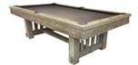 Table billard Majestic Cornwall 8 pieds fini bois de grange