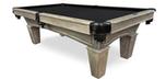 Table billard Majestic Pioneer 8 pieds fini bois de grange