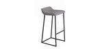 Select height, fabric and metal finish of Zoey custom barstool
