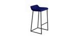 Select height, fabric and metal finish of Zoey custom barstool
