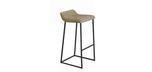 Select height, fabric and metal finish of Zoey custom barstool