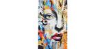Large 36' x 60' canvas abstract print entitled Ara