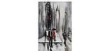 Grand cadre peint 36 x 24 pouces sur canevas New York
