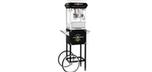 Retro style Popcorn machine with antique looking cart