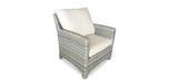 Comfort conversational Stone Grey patio chair