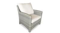 Comfort conversational Stone Grey patio chair