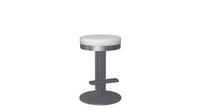 Amisco Glint kitchen stool with swivel seat