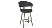 Amisco Grissom kitchen stool with swivel seat