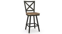 Amisco Kent kitchen stool with swivel seat