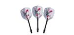 Ensemble 3 dards noir et rose Diva 22 grams avec étui