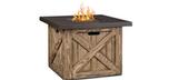 Chambly Barnwood finish Fire Table