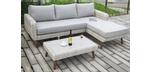 IN STOCK !!! Cape Cod light grey cushion patio outdoor seating set