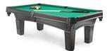 Table billard Ascot Noire avec ardoise 8 pieds naturelle