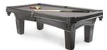 Table billard Ascot Noire avec ardoise 8 pieds naturelle