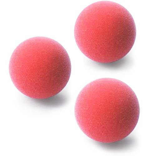Balles de baby-foot rouge fluo