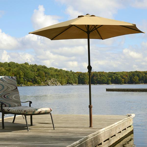 Morespace hardware for underdeck patio umbrella mounting