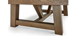 Table de billard brun rustique Brunswick Botanic 8 pieds