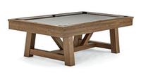 Brunswick Botanic 8 foot rustic finish pool table