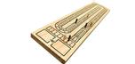 Table de jeu de Crib double voies Cribbage