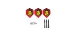 Viper POW! 3 steel tip dart set of 22 grams each