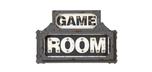 Enseigne en métal illuminée Game Room