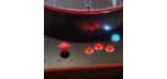 Arcade classique 400 jeux fabriquée avec baril de whisky