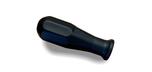 Black plastic soccer table handle replacement part for 16mm diameter rod