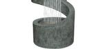 Spiral Water Fountain outdoor decorative feature