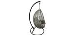 Chaise suspendue Escape Stone avec support pour extérieur ou intérieur