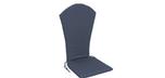 Coussin de chaise adirondack Bleu Marin avec coussin de nuque