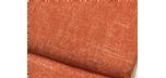 Sunset Orange Adirondack chair cushion with adjustable head rest pillow