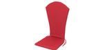 Coussin de chaise adirondack Rouge