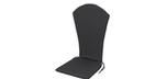 Black Adirondack chair cushion