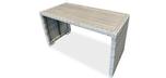 Joey Stone grey outdoor rectangular coffee table