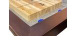 Table de shuffleboard Dublin 12 pieds en bois massif