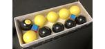 Majestic Bumper Pool table with black base and grey rails