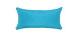 Coussin de tête ou lombaire bleu aqua pour chaise adirondack extérieure