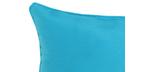 Coussin de tête ou lombaire bleu aqua pour chaise adirondack extérieure