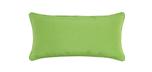Coussin de tête ou lombaire vert kiwi pour chaise adirondack extérieure